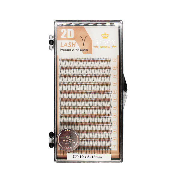 MACY Lightweight 2D Volume Eyelash Extensions for Full, Natural Look