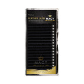 MACY SG Feather Lash: Lightweight 3D/6D Volume Eyelash Extensions, Mixed Length Tray