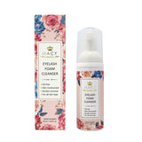 Gentle Oil-Free Eyelash Foam Cleanser for Extension Care and Facial Wash