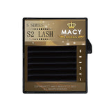 MACY S2 Softer Series Eyelash Extensions for Natural Elegant Look, Light & Soft
