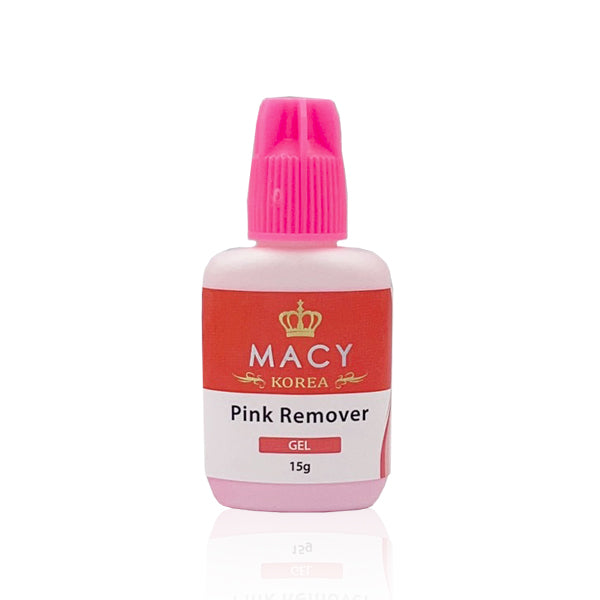 MACY Pink Gel Eyelash Extension Remover – Gentle, Fast-Acting, Thick Formula
