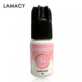 LAMACY Professional 1 Second Quick Dry Eyelash Extension Glue, Strong Hold, Low Fume