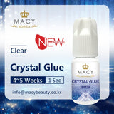 MACY Crystal Eyelash Extension Glue: Rapid Dry, Strong Bond, Low Fume