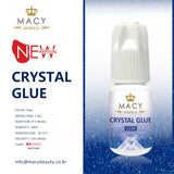 MACY Crystal Eyelash Extension Glue: Rapid Dry, Strong Bond, Low Fume