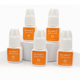 LA MACY Professional Eyelash Extension Glue Set: 5 Diverse Adhesives for Artists