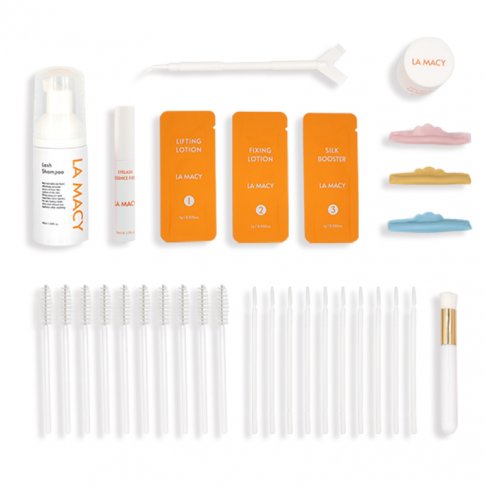 Premium Lash Lift Lamination Kit Pouch - Gentle, Quick-Setting, Natural Curls