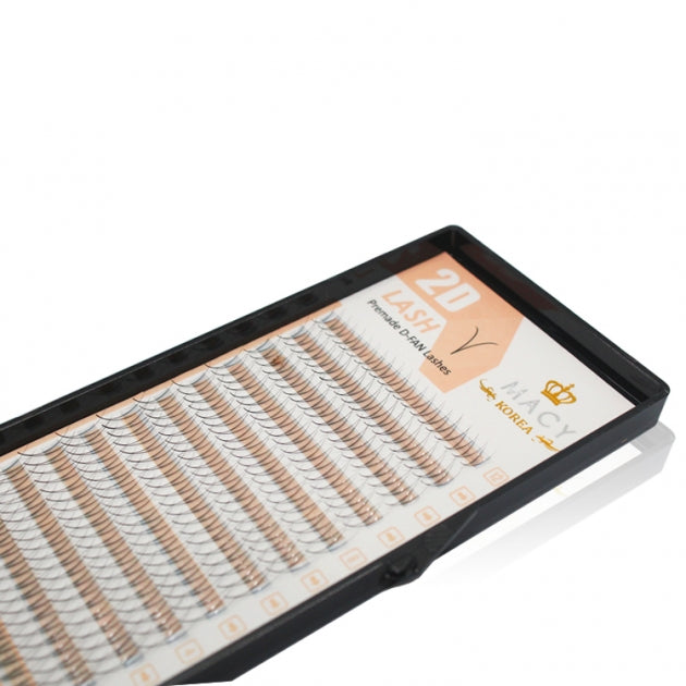 MACY Lightweight 2D Volume Eyelash Extensions for Full, Natural Look