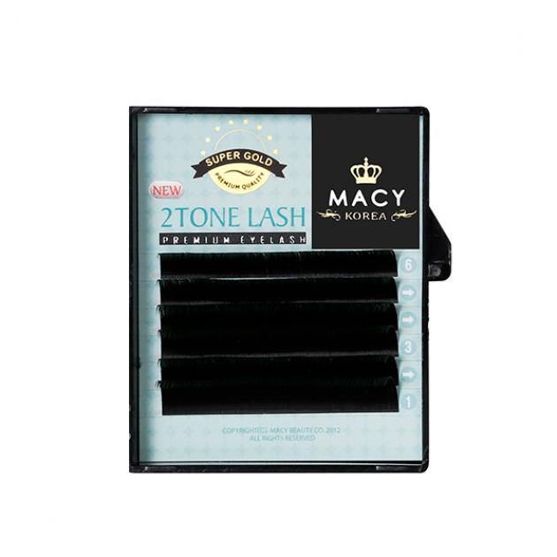 Super Gold 2Tone Eyelash Extensions: Vibrant Color Tips, Customizable Trays