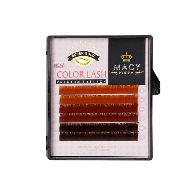 Vibrant Super Gold Color Eyelash Extensions: Rainbow Hues, Customizable Curls, Lengths