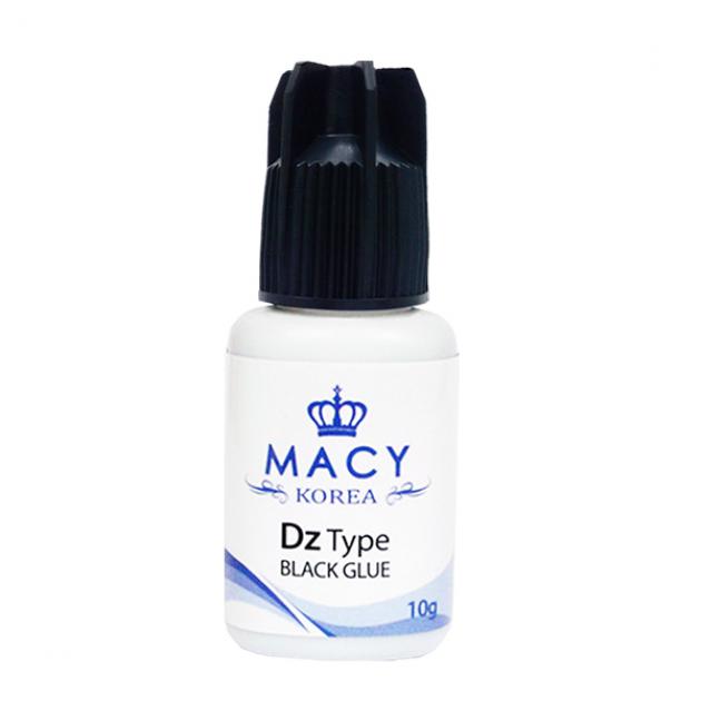 MACY Professional Dz Eyelash Extension Glue: Fast Drying, Strong 4-Week Black Bonding
