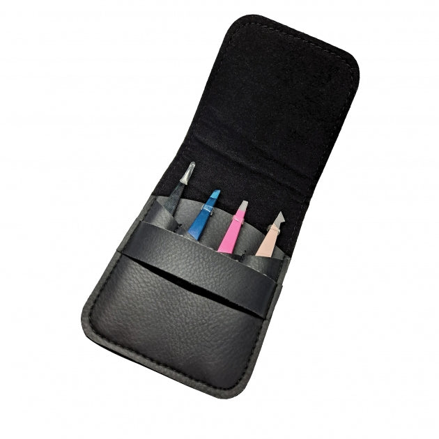 Precision Eyebrow Tweezers for Eyelash Extension - Professional Grade Stainless Steel Tool