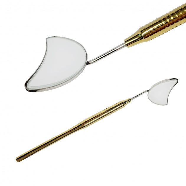 Premium Durable Eyelash Extension Mirror: Crystal Clear View, Fog-Resistant Surface