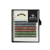 MACY Super Gold Glitter Eyelash Extensions - Sparkle Party & Wedding Lashes