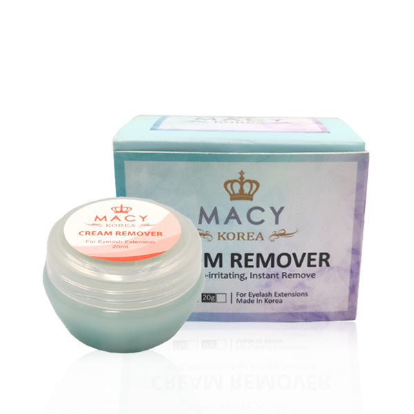 Professional Green Cream Eyelash Extension Remover - Gentle & Fast Acting