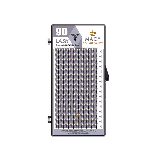 Luxurious 9D Pre-Made Volume Eyelash Extensions - Fluffy, Lightweight, Easy Application