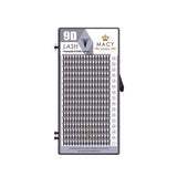 Luxurious 9D Pre-Made Volume Eyelash Extensions - Fluffy, Lightweight, Easy Application