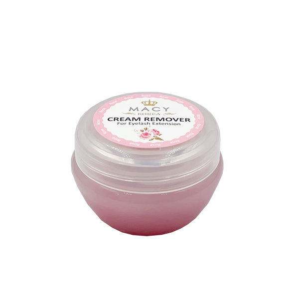 MACY Luxurious Rose Scent Eyelash Extension Cream Remover - Gentle, Fast