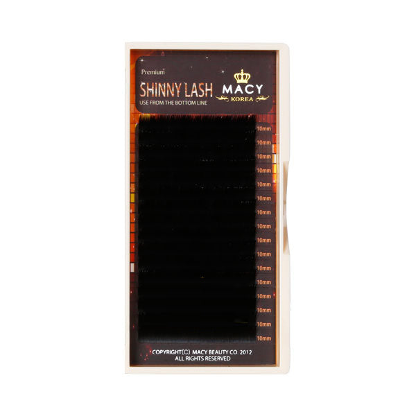 MACY SG Shinny Diamond-Like Black Eyelash Extensions for Dense, Luxurious Volume