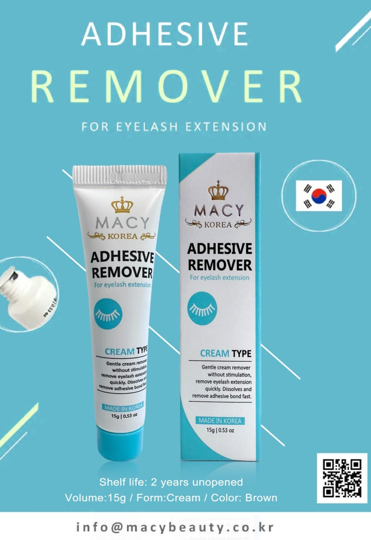 MACY Gentle Cream Eyelash Extension Adhesive Remover - Non-Irritating Formula