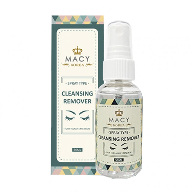 MACY Pre-Treatment Eyelash Extension Cleansing Remover Spray 1.7oz Gentle Formula
