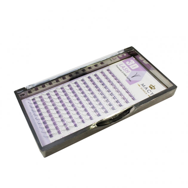 Macy 3D Volume Eyelash Extensions - Lightweight, Fluffy, Professional Quality Lashes