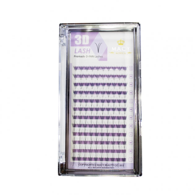 Macy 3D Volume Eyelash Extensions - Lightweight, Fluffy, Professional Quality Lashes