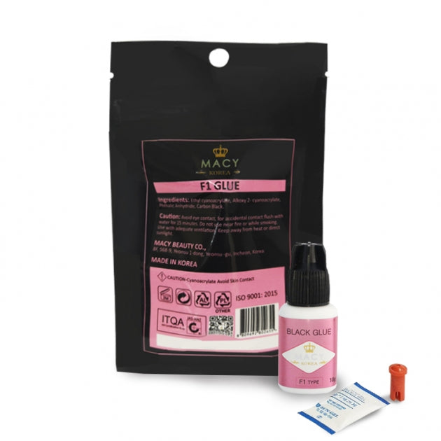 Macy F1 Sensitive Eyelash Extension Glue: Low Fume, Strong Bond, Long-Lasting