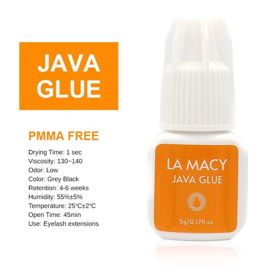LA MACY Professional Eyelash Extension Glue Set: 5 Diverse Adhesives for Artists