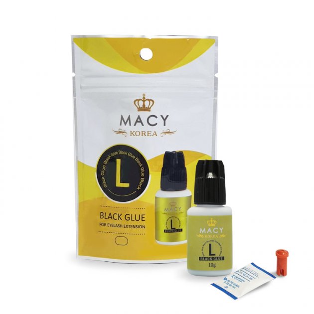MACY Professional L Glue Eyelash Extension Adhesive - Fast Drying, Long Lasting
