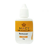 MACY Effortless Eyelash Extension Liquid Remover - Gentle, Fast, Clear, 0.5oz