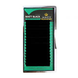 Macy MattBlack Eyelash Extensions: Soft, Natural Curl, Professional Quality Lashes