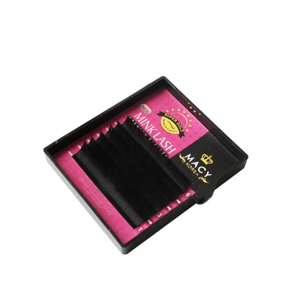 Super Gold Mink Eyelash Extensions: Premium Quality, Stable Curl for Volume Lashing