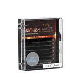 Super Gold ShinnyLash: Bright Black, Diamond-Like Eyelash Extensions for Dense Volume