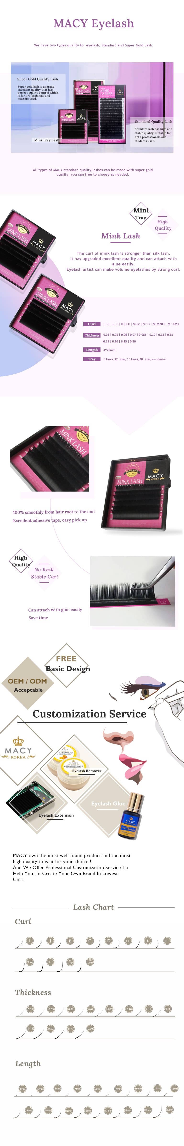 Super Gold Mink Eyelash Extensions: Premium Quality, Stable Curl for Volume Lashing