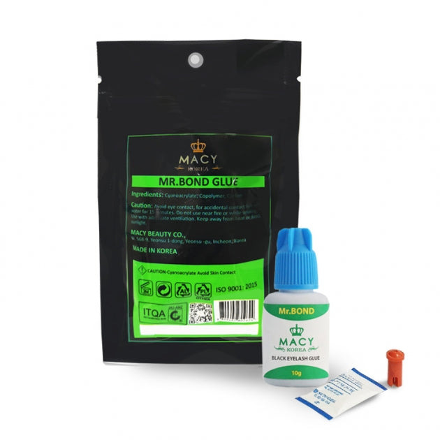 MACY Mr. Bond Professional Eyelash Extension Glue - Strong Hold, Long Lasting