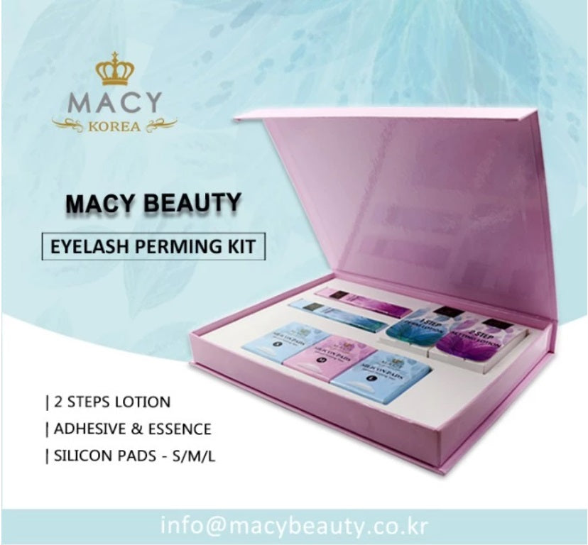 Macy Beauty Professional Eyelash Perming Kit for Effortless Natural Curls