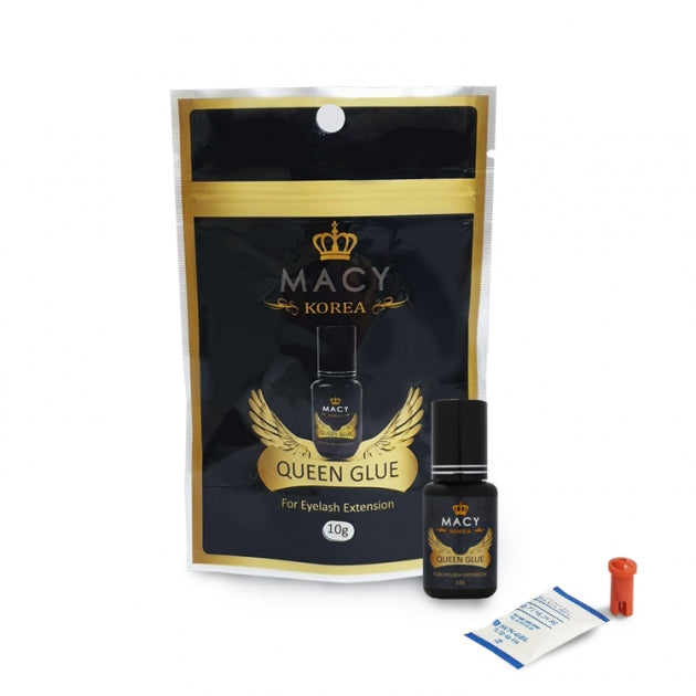 MACY Queen Professional Eyelash Extension Adhesive Glue - Fast Drying, Strong Bond