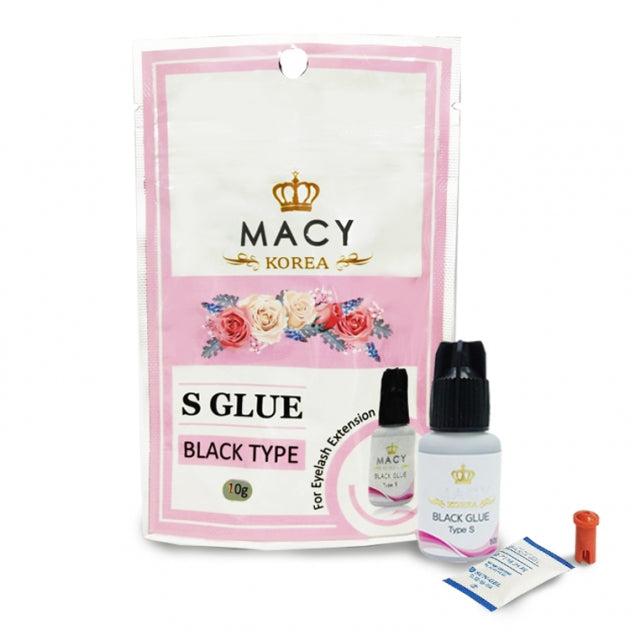 MACY S Glue Professional Eyelash Extension Adhesive: Fast Drying, Long Lasting Black Formula