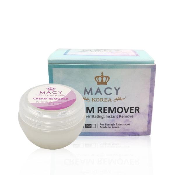 MACY Professional Eyelash Extension White Cream Remover, Gentle & Fast Acting